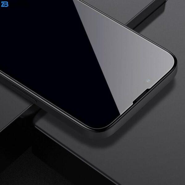 محافظ صفحه نمایش 5D بوف مدل Super Power-G مناسب برای گوشی موبایل اپل iPhone 14 Plus /13 Pro Max