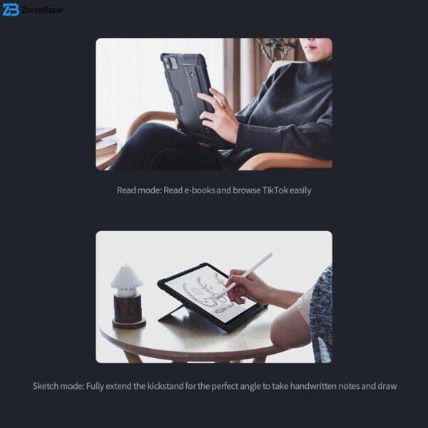 کیف کلاسوری کیبورد دار نیلکین مدل Bumper Combo مناسب برای تبلت اپل iPad Pro 12.9 2022/ iPad Pro 12.9 2021/ iPad Pro 12.9 2020