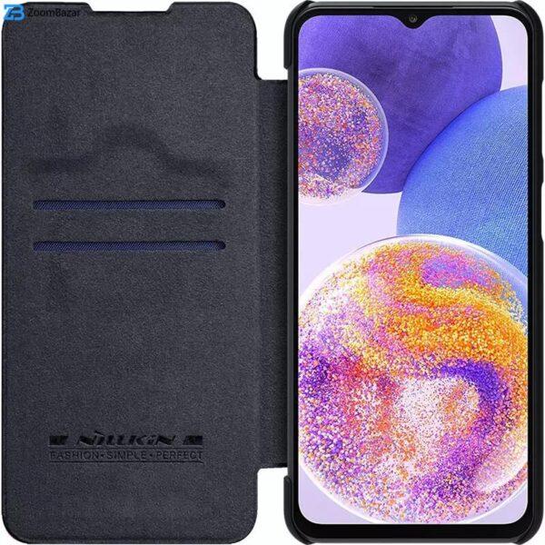 کیف کلاسوری نیلکین مدل Qin Leather Case مناسب برای گوشی موبایل سامسونگ Galaxy A23 5G