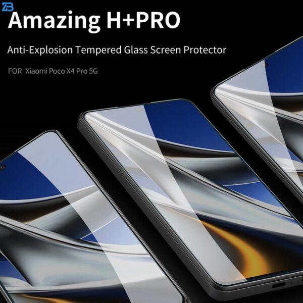 محافظ صفحه نمایش نیلکین مدل H Plus Pro مناسب برای گوشی موبایل شیائومی Poco X4 Pro 5G