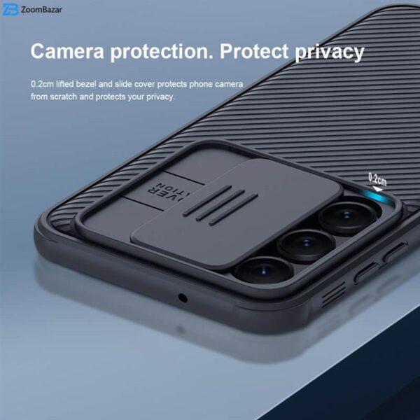 کاور نیلکین مدل CamShield Pro مناسب برای گوشی موبایل سامسونگ Galaxy S23 Plus