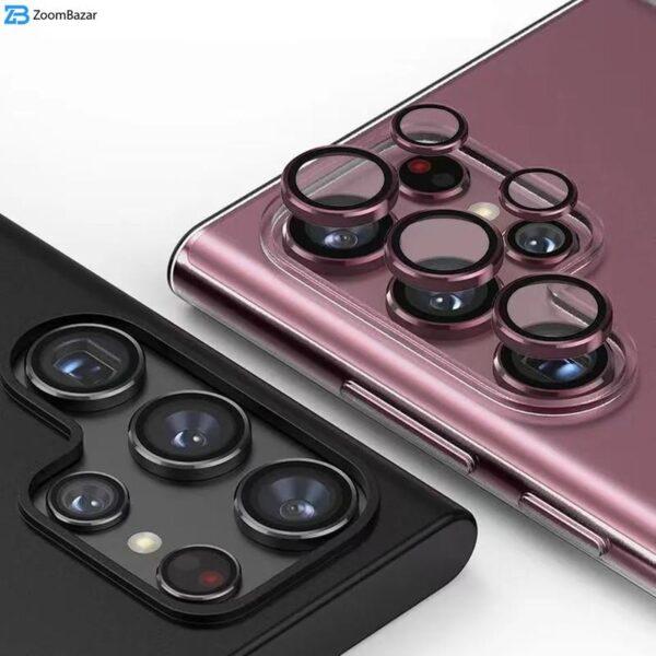 محافظ لنز دوربین اپیکوی مدل HD-ColorLenz مناسب برای گوشی موبایل سامسونگ Galaxy S23 Ultra