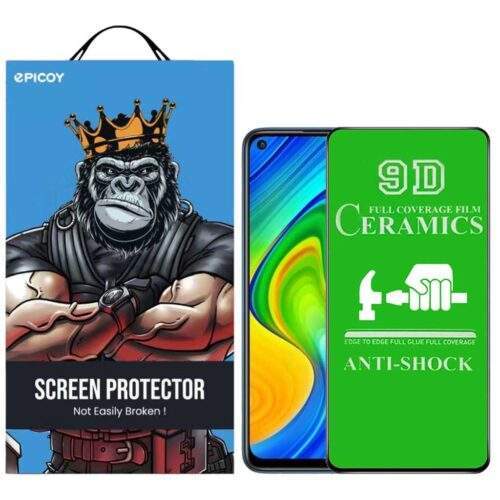 محافظ صفحه نمایش سرامیکی اپیکوی مدل unbreakable مناسب برای گوشی موبایل شیائومی Redmi Note 9/ Redmi Note 9T