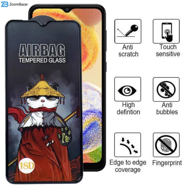محافظ صفحه نمایش ایربگ دار اپیکوی مدل AirBag مناسب برای گوشی موبایل سامسونگ Galaxy A04/A04S/A04E/M04/A03s/A03/A02s/A02/F02s/M02/M02s