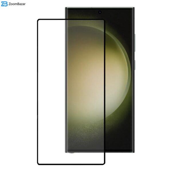 محافظ صفحه نمایش بوف مدل Full-Glue مناسب برای گوشی موبایل سامسونگ Galaxy S23 Ultra/S22 Ultra