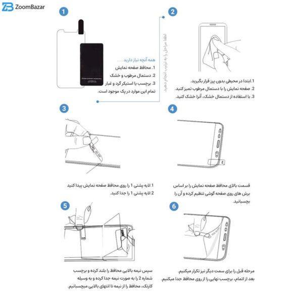 محافظ صفحه نمایش اپیکوی مدل Hydrogel مناسب برای گوشی موبایل سامسونگ Galaxy S23 Ultra به همراه محافظ پشت گوشی