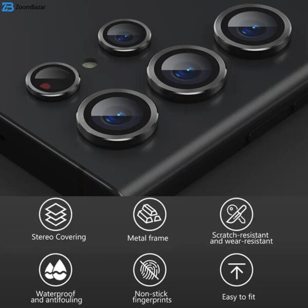 محافظ لنز دوربین اپیکوی مدل HD-ColorLenz مناسب برای گوشی موبایل سامسونگ Galaxy S23 Plus / S23