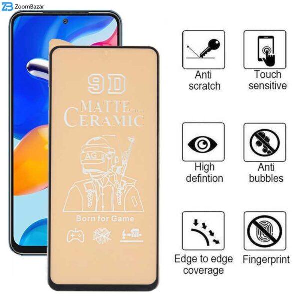 محافظ صفحه نمایش سرامیکی مات اپیکوی مدل BodyGuard مناسب برای گوشی موبایل شیائومی Redmi Note 11 (Global / 4G) / Note 11S 4G (Global) / Note 10 4G (Global) / Note 10S / Note 11 SE / Poco M5s