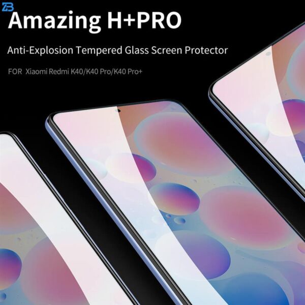 محافظ صفحه نمایش نیلکین مدل H Plus Pro مناسب برای گوشی موبایل شیائومی Redmi K40/ K40 Pro/ K40 Pro Plus/ Poco F3/ Mi 11i/ Mi 11X/ Mi 11X Pro