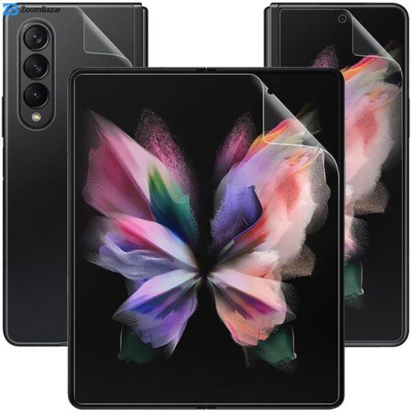 محافظ صفحه نمایش مات اپیکوی مدل Hydrotte مناسب برای گوشی موبایل سامسونگ Galaxy Z Fold 4 به همراه محافظ پشت گوشی