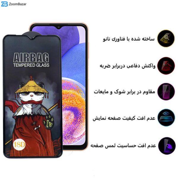 محافظ صفحه نمایش ایربگ دار اپیکوی مدل AirBag مناسب برای گوشی موبایل سامسونگ Galaxy A23/A13