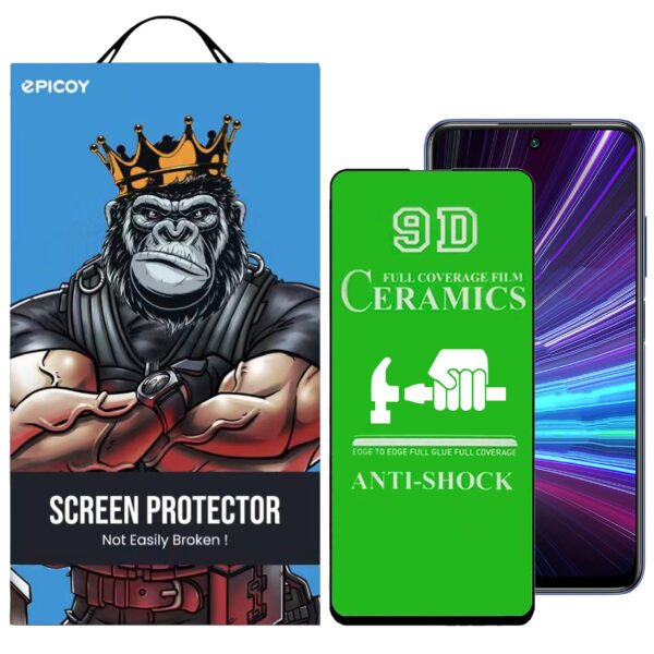 محافظ صفحه نمایش سرامیکی اپیکوی مدل unbreakable مناسب برای گوشی موبایل شیائومی Redmi Note 10 5G / Note 10T 4G / Note 10T 5G / Poco M3 Pro 4G / 5G