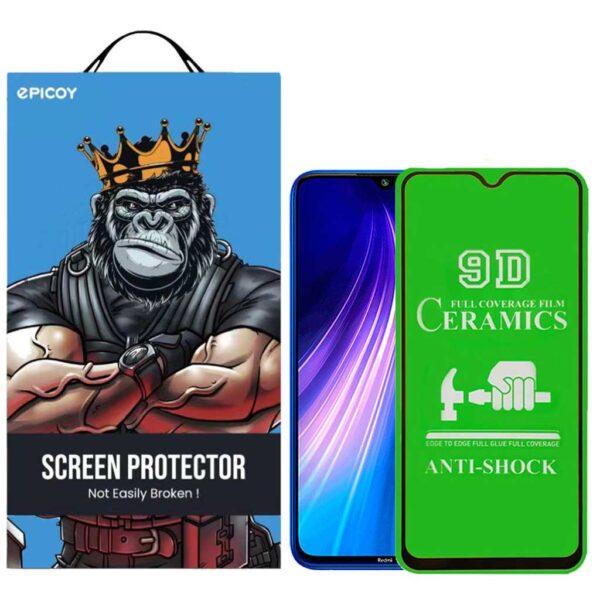 محافظ صفحه نمایش سرامیکی اپیکوی مدل unbreakable مناسب برای گوشی موبایل شیائومی Redmi Note 8