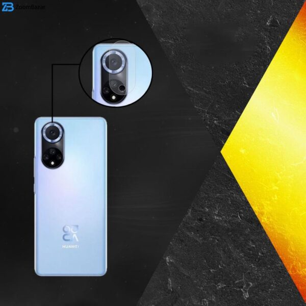محافظ لنز دوربین اپیکوی مدل 3D Lens-Clear مناسب برای گوشی موبایل هوآوی Nova 9