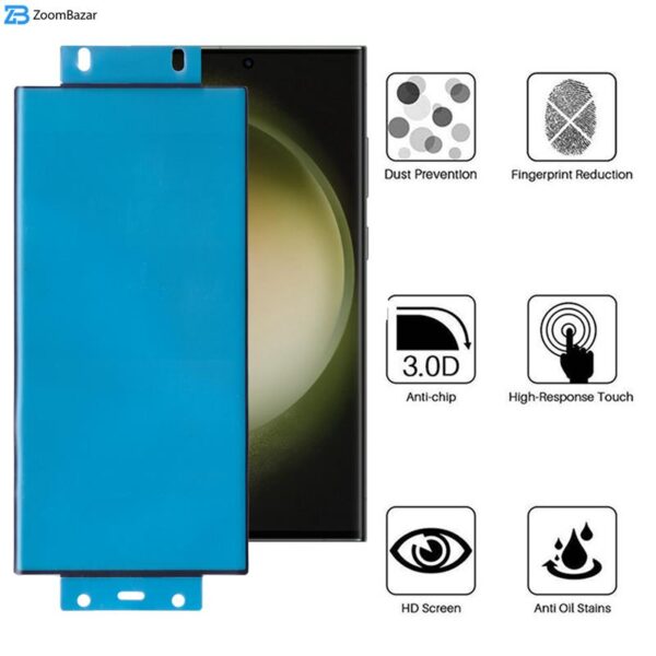 محافظ صفحه نمایش بوف مدل New Silicone مناسب برای گوشی موبایل سامسونگ Galaxy S23 Ultra/S22 Ultra