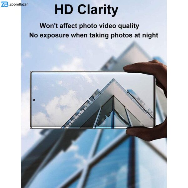 محافظ لنز دوربین اپیکوی مدل 3D Lens-Clear مناسب برای گوشی موبایل سامسونگ Galaxy S23 Ultra