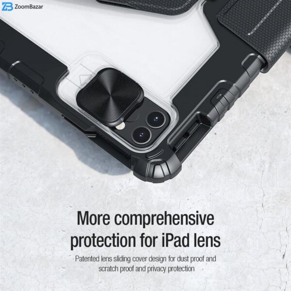 کیف کلاسوری نیلکین مدل Camshield Bumper SnapSafe مناسب برای تبلت اپل iPad Pro 12.9 2022 / 2021 / 2020