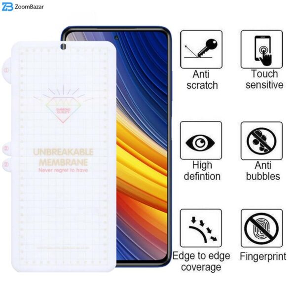 محافظ صفحه نمایش اپیکوی مدل Hydrogel مناسب برای گوشی موبایل شیائومی Poco X3 Pro/ Poco X3 NFC/ Poco X3/ Poco M2 Pro