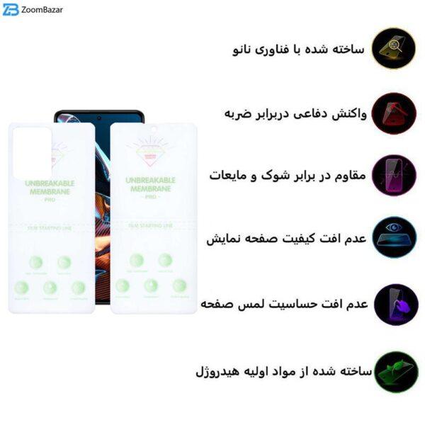 محافظ صفحه نمایش اپیکوی مدل Hydrogel مناسب برای گوشی موبایل شیائومی Redmi Note 12 Pro 5G / Poco X5 Pro به همراه محافظ پشت گوشی