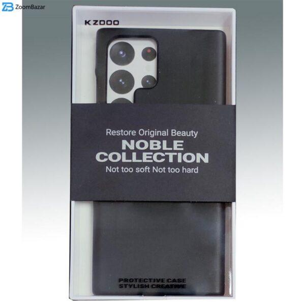 کاور چرمی کی زد دوو مدل Noble Collection-Leather مناسب برای گوشی موبایل سامسونگ Galaxy S23 Ultra