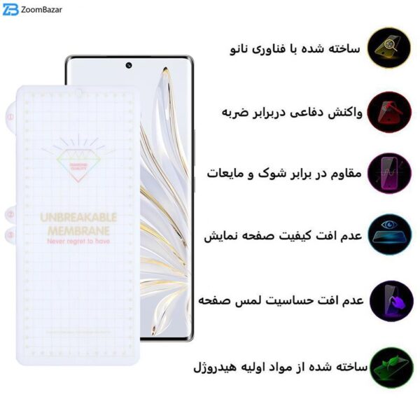 محافظ صفحه نمایش اپیکوی مدل Hydrogel مناسب برای گوشی موبایل آنر 60 / 70 / 80 / X40 / 80 SE / 60 SE