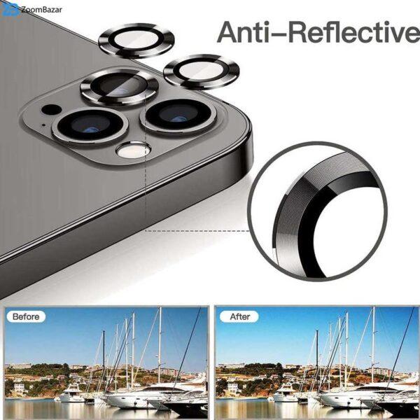 محافظ لنز دوربین بوف مدل HD-ColorLenz مناسب برای گوشی موبایل اپل Iphone 11/ 12 / 12 Mini