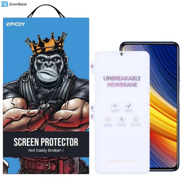 محافظ صفحه نمایش مات اپیکوی مدل Hydrogel-Matte مناسب برای گوشی موبایل شیائومی Poco X3 Pro/ Poco X3 NFC/ Poco X3/ Poco M2 Pro