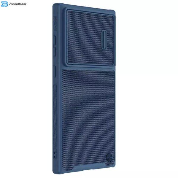 کاور نیلکین مدل Textured Fiber S Case مناسب برای گوشی موبایل سامسونگ Galaxy S23 Ultra