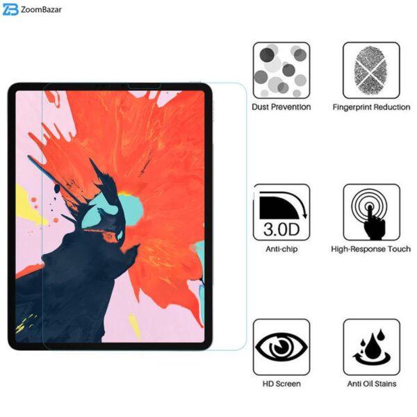 محافظ صفحه نمایش 5D اپیکوی مدل Super Power مناسب برای تبلت اپل iPad Pro 12.9 2022/2021/2020/2018