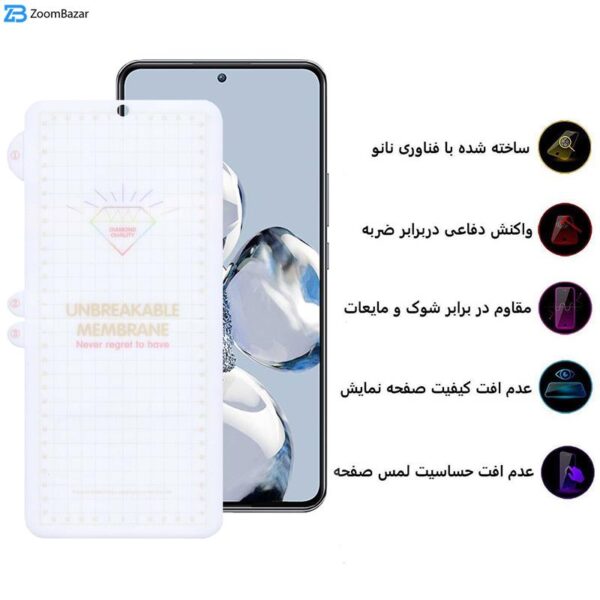 محافظ صفحه نمایش بوف مدل Hydrogel مناسب برای گوشی موبایل شیائومی Xiaomi 12T Pro / 12T / Mi 11T Pro / Mi 11T