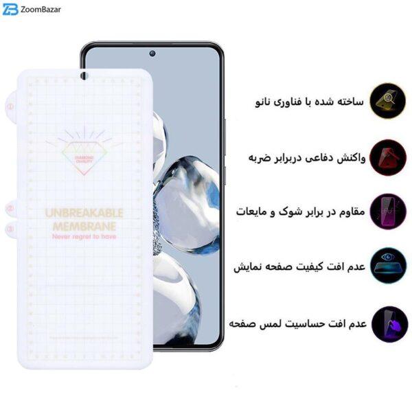 محافظ صفحه نمایش بوف مدل Hydrogel-G مناسب برای گوشی موبایل شیائومی 12T Pro / 12T / Mi 11T Pro / Mi 11T