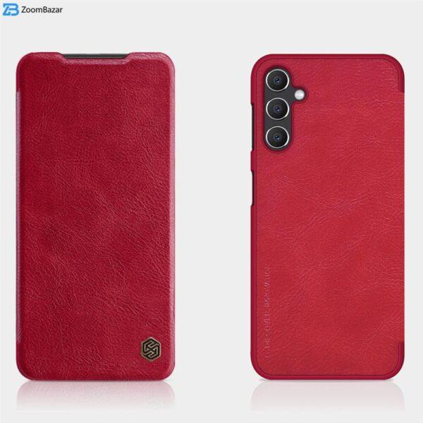 کیف کلاسوری نیلکین مدل Qin Leather مناسب برای گوشی موبایل سامسونگ Galaxy A14 5G