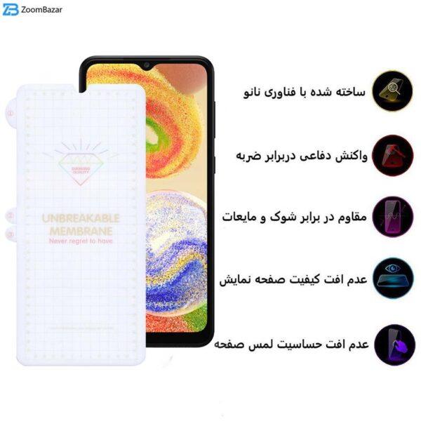 محافظ صفحه نمایش اپیکوی مدل Hydrogel مناسب برای گوشی موبایل سامسونگ Galaxy A04/A04S/A04E/M04