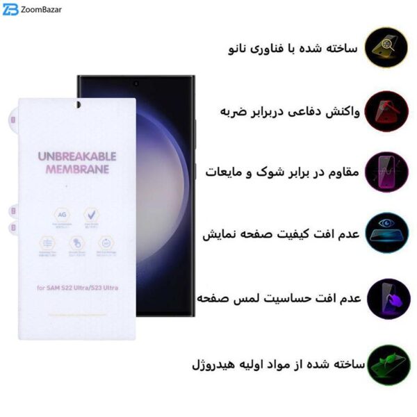 محافظ صفحه نمایش مات اپیکوی مدل Hydatte مناسب برای گوشی موبایل سامسونگ Galaxy S23 Ultra / S22 Ultra