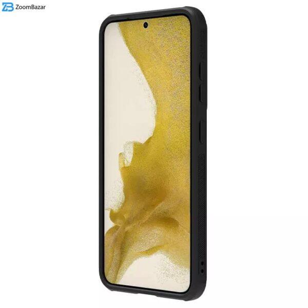 کاور نیلکین مدل Textured Fiber S Case مناسب برای گوشی موبایل سامسونگ Galaxy S23 Plus