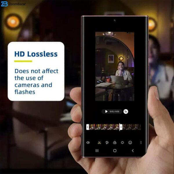 محافظ لنز دوربین بوف مدل HD-ColorLenz مناسب برای گوشی موبایل سامسونگ Galaxy S23 / S23 Plus