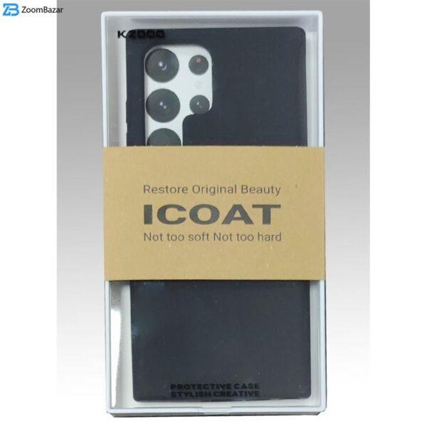 کاور سیلیکونی کی-دوو مدل ICOAT مناسب برای گوشی موبایل سامسونگ Galaxy S23 Ultra