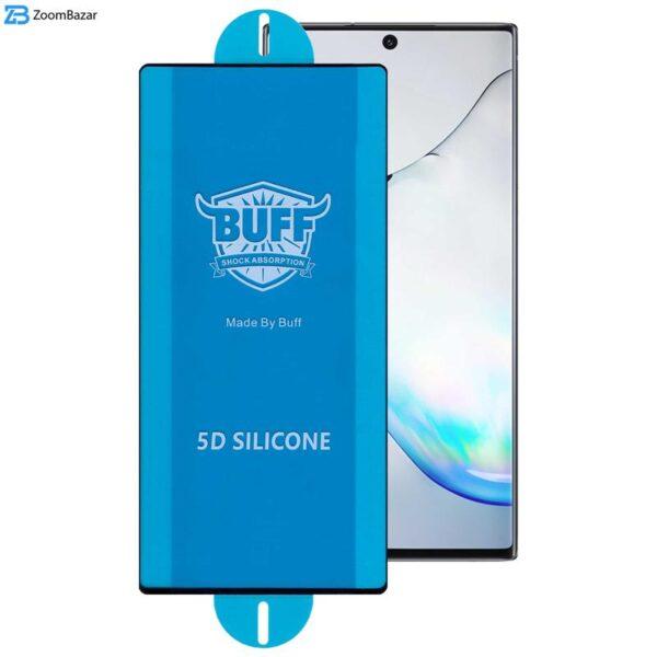 محافظ صفحه نمایش بوف مدل 5D Silicone-G مناسب برای گوشی موبایل سامسونگ Galaxy Note 10 Plus