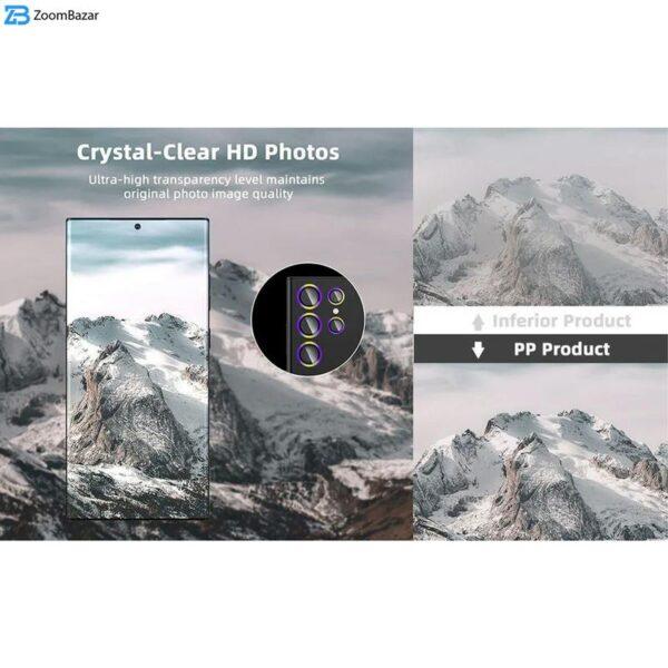 محافظ لنز دوربین بوف مدل HD-ColorLenz-G مناسب برای گوشی موبایل سامسونگ Galaxy S23 / S23 Plus