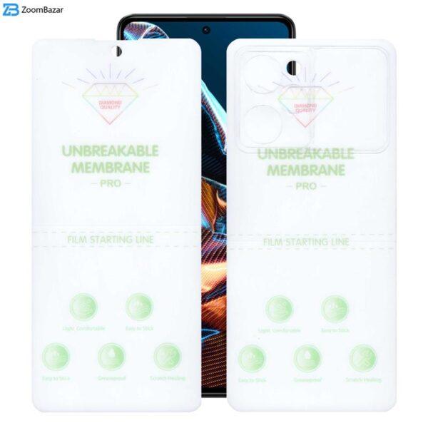 محافظ صفحه نمایش اپیکوی مدل Hydrogel مناسب برای گوشی موبایل شیائومی Poco X5 Pro به همراه محافظ پشت گوشی