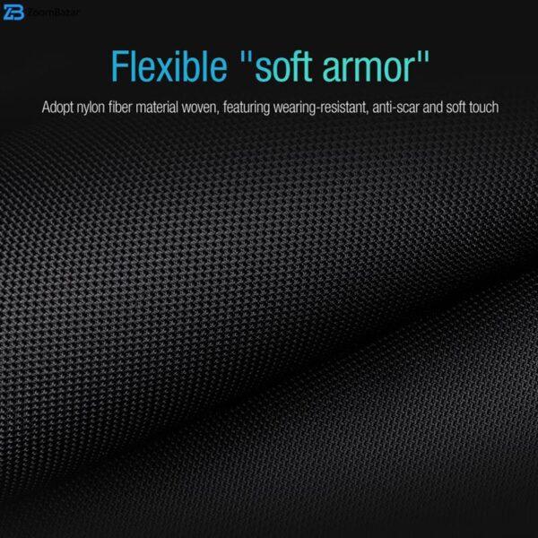 کاور نیلکین مدل Textured Fiber S مناسب برای گوشی موبایل اپل iPhone 13 / 14