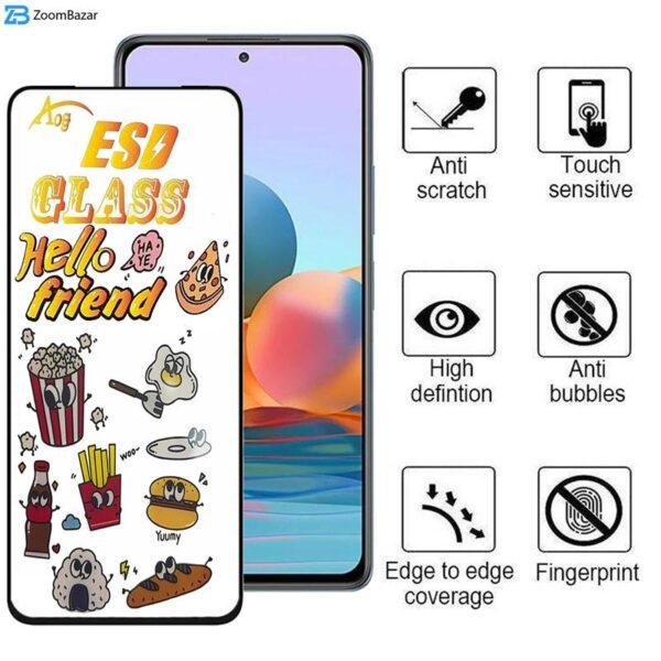 محافظ صفحه نمایش اپیکوی مدل ESD 2023 مناسب برای گوشی موبایل شیائومی Redmi Note 10 Pro 4G / Note 10 Pro Max / Poco M4 5G / Poco M5