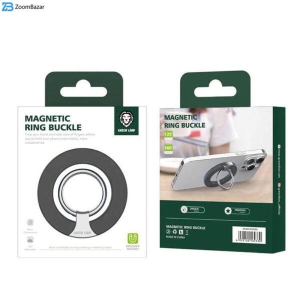 حلقه نگهدارنده گوشی موبایل گرین لاین مدل Magnetic Ring Buckle