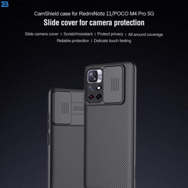 کاور نیلکین مدل CamShield pro مناسب برای گوشی موبایل شیائومی Redmi Note 11 5G