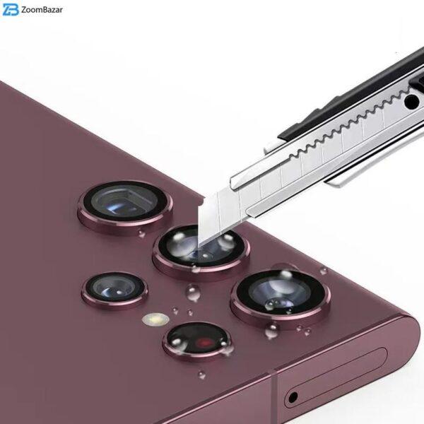 محافظ لنز دوربین گرین لاین مدل  Armor مناسب برای گوشی موبایل سامسونگ Galaxy S23 Ultra