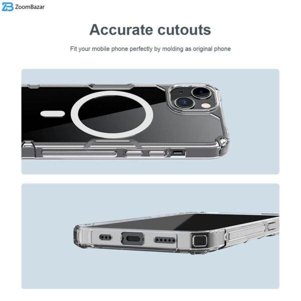 کاور نیلکین مدل Nature TPU Pro Magnetic مناسب برای گوشی موبایل اپل iPhone 13 / 14