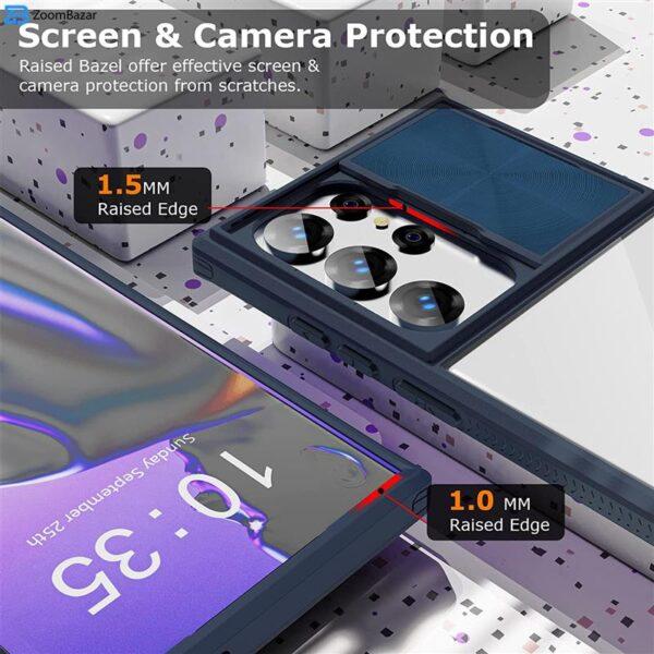 کاور اپیکوی مدل Clear Camera Shield مناسب برای گوشی موبایل سامسونگ Galaxy S23 Ultra