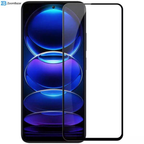 محافظ صفحه نمایش 5D بوف مدل Super Power-G مناسب برای گوشی موبایل شیائومی Redmi Note 12 Pro/Note 12 Pro Plus/Poco X5 Pro