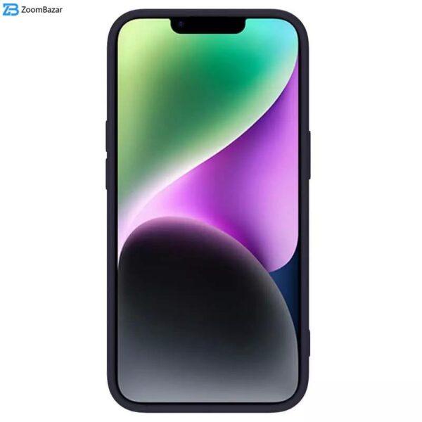 کاور نیلکین مدل CamShield Silky silicon مناسب برای گوشی موبایل اپل iPhone 13 / 14