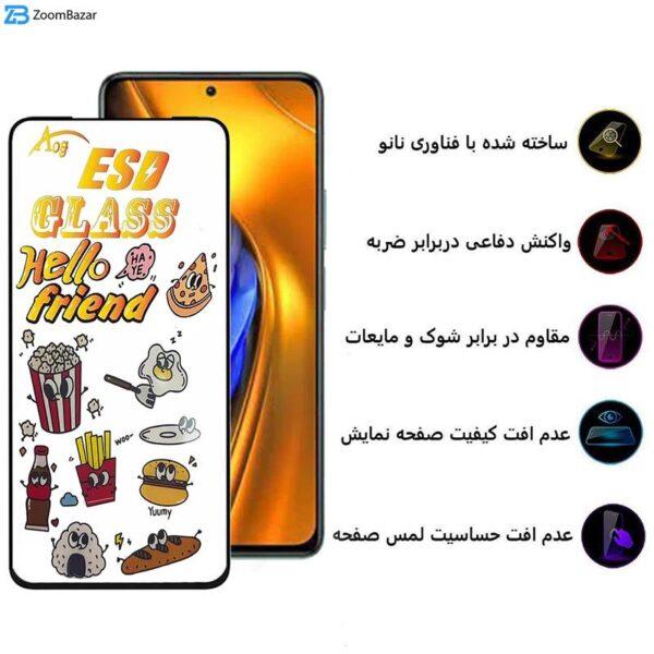 محافظ صفحه نمایش اپیکوی مدل ESD 2023 مناسب برای گوشی موبایل شیائومی Poco F4/F3/F2 Pro/F4 Gt/F3 Gt / X4 Pro